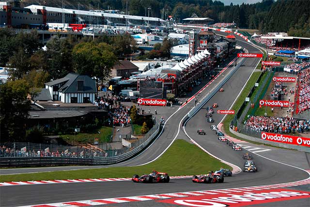 circuit du grand prix de Spa Francorchamps