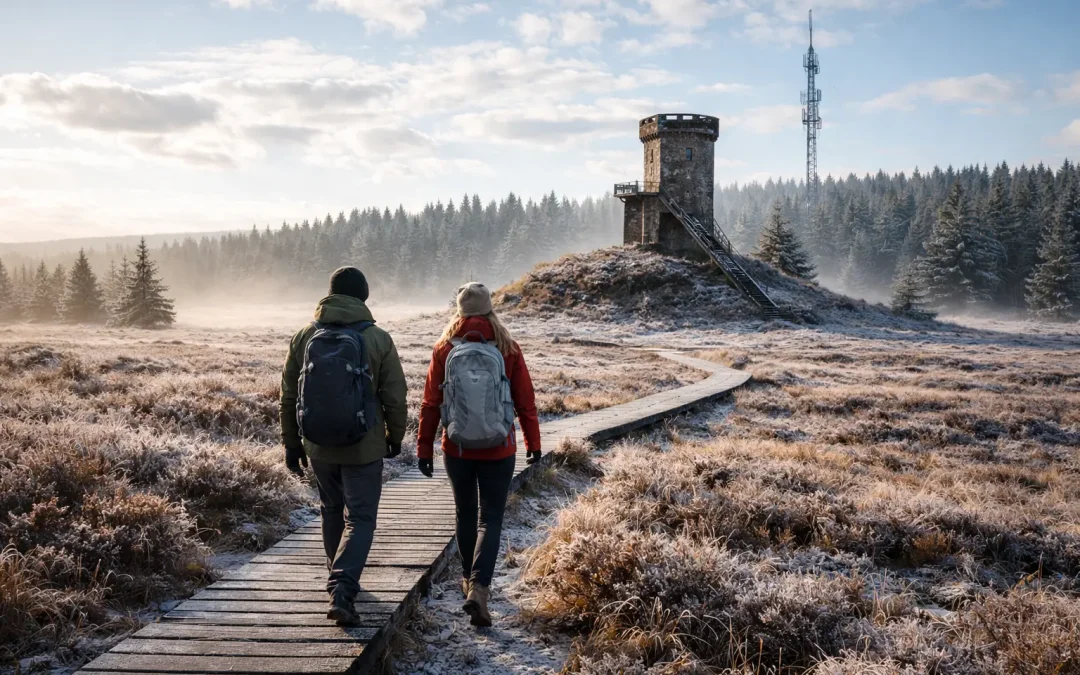 Signal de Botrange : explorez le toit sauvage et glacé de Belgique