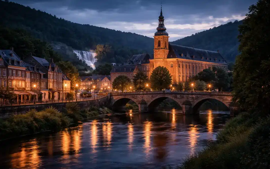 Évasion à Stavelot : cascade de Coo, abbaye et folklore unique